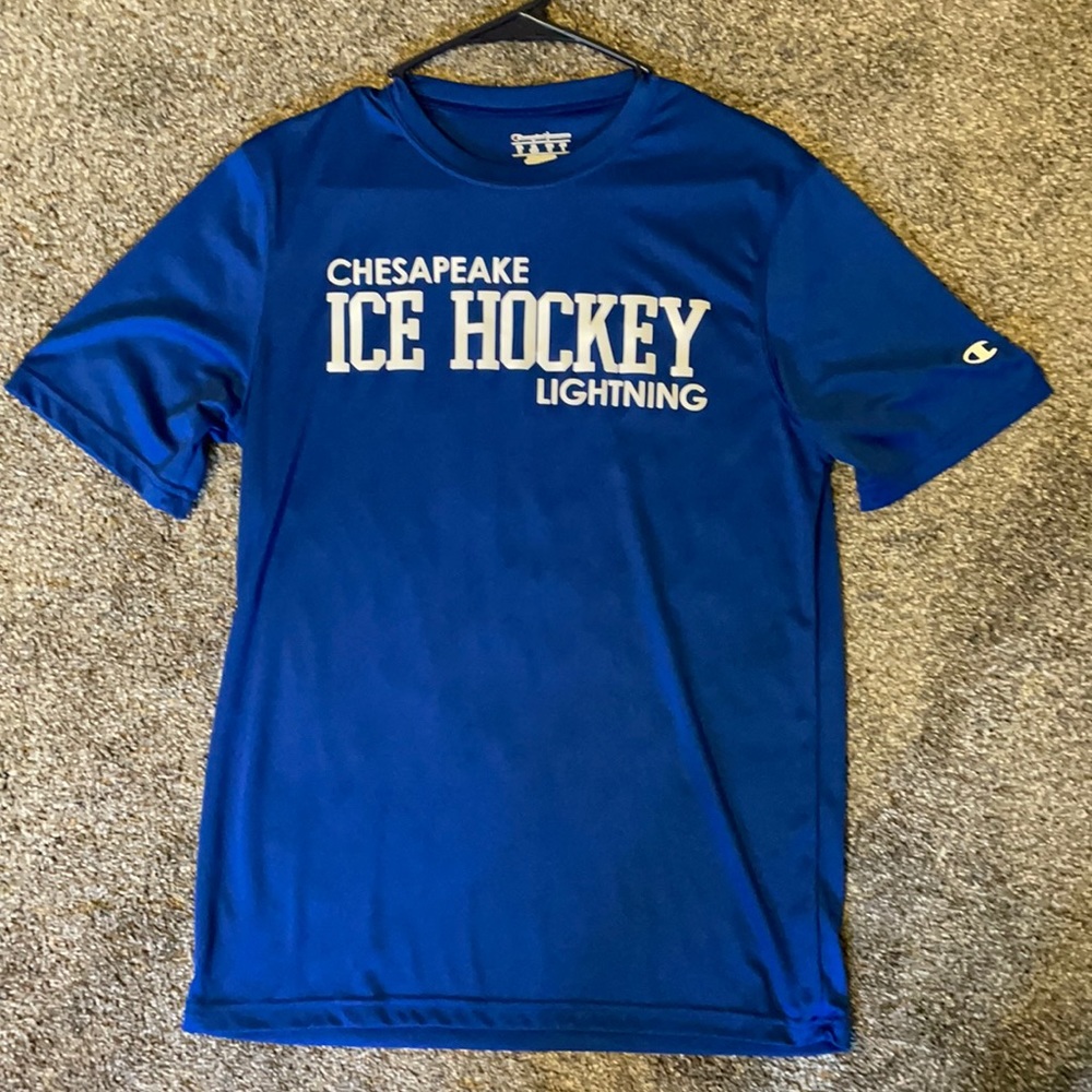 Champion ice hockey tee